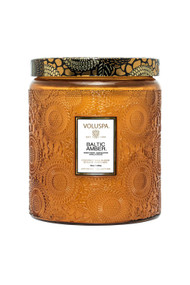 Voluspa Luxe Jar Candle in Baltic Amber