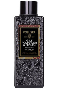 Voluspa Ultrasonic Diffuser Fragrance Oil in Gilt Pomander & Hinoki