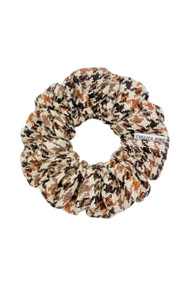 Chelsea King Park Ave. Soho Silk Tweed Scrunchie