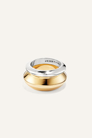 Jenny Bird Toni Ring Set in Two Tone