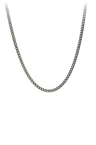 Pyrrha Oxidized Medium Curb Chain 24"