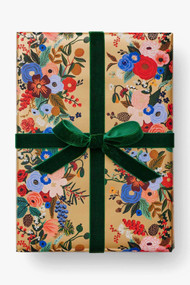 Rifle Paper Co. Holiday Garden Party Continuous Roll Wrap