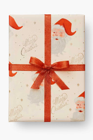 Rifle Paper Co. Santa Continuous Roll Wrap