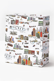 WNP City Christmas Medium Bag