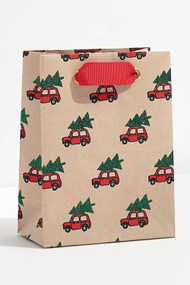 WNP Red Cars + Glitter Trees Small Bag