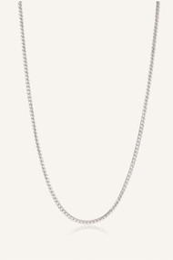 Jenny Bird Priya Necklace in Oxidized Silver