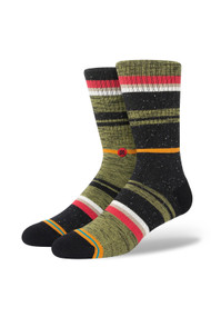 Stance Sleighed Crew in Olive