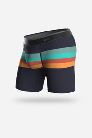 BN3TH Classics Boxer Brief in Retro Stripe Dark Navy