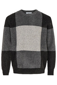 Minimum Trendi Sweater in Light Grey Melange