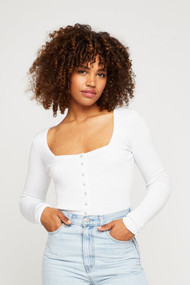 Gentle Fawn Felize Top in White