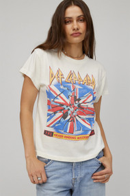 Daydreamer Def Leppard 1993 Tee in Vintage White