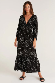 Z Supply Celina Abstract Maxi in Black