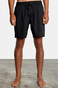 RVCA Opposites Elastic Hybrid Short in Black