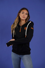 Wanakome Hera Hoodie in Black