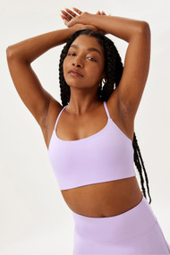 Girlfriend Collective Float Juliet Bra in Bellflower