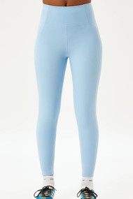 Girlfriend Collective High Rise Legging in Cerulean