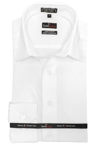 SottoSopra Adjusted Fit Dress Shirt in White