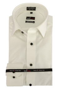 SottoSopra Adjusted Fit Dress Shirt in Off White