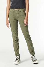 Mavi Ivy Cargo in Loden Green Twill