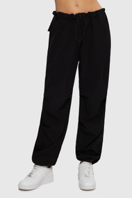 KuwallaTee Parachute Pants in Black