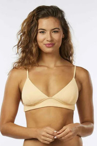 Rip Curl Surf Gypsy Longline Tri Bikini in Blush