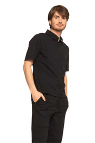 Paper Label Erden Polo in Black