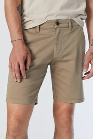 Mavi Jacob Crop Short in Greige Twill