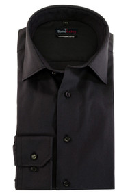 SottoSopra Adjusted Fit Dress Shirt in Black