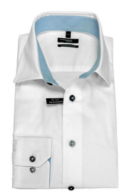 Leo Chevalier Adjusted Fit Dress Shirt in White