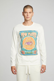 Chaser Pink Floyd LS Tee in Coconut Milk