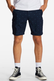 Billabong Crossfire Mid Short 19" in Navy