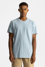 RVLT Gull Tee in Light Blue