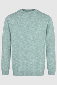 Minimum Cosme 2.0 Sweater in Oil Blue Melange