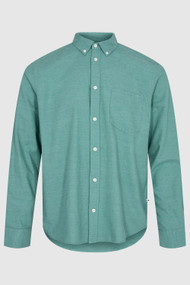 Minimum Jay 3.0 Button Up in Oil Blue