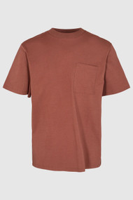 Minimum Toon Pocket Tee in Clove