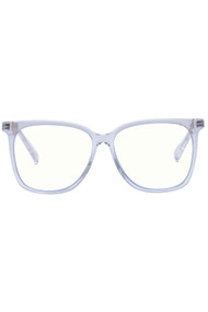 Le Specs Prom Kween Bluelight Glasses in Clear