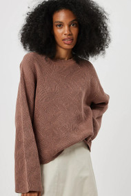 Minimum Innia Sweater in Brownie