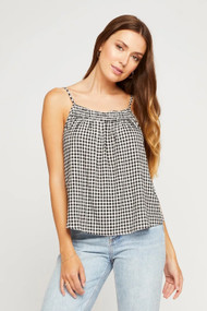 Gentle Fawn Suzanne Tank in Black Gingham