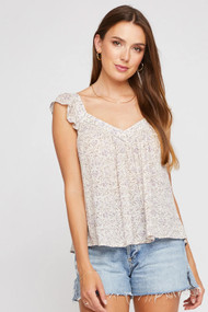 Gentle Fawn Kiara Tank in Lilac Floral