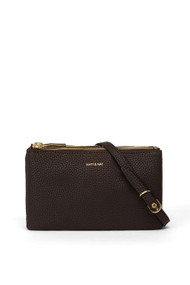 Matt & Nat Triplet Purity Crossbody in Truffle