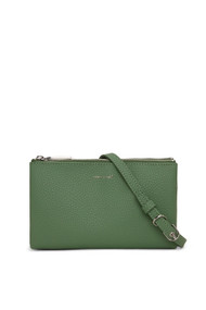 Matt & Nat Triplet Purity Crossbody in Herb