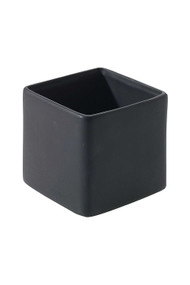 Urban Square 4" Pot in Matte Black