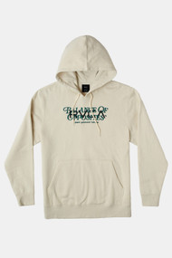 RVCA Big Balance Hoodie in Silver Beach