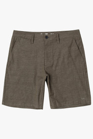 RVCA Back in Hybrid 19" Short in Olive