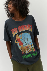 Daydreamer No Doubt Tour '97 Merch Tee in Vintage Black