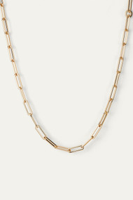 Jenny Bird Andi Slim Chain in High Polish Gold