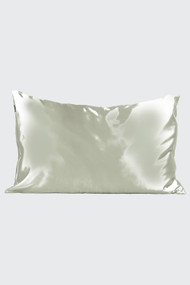 Kitsch Satin Pillow Case in Sage