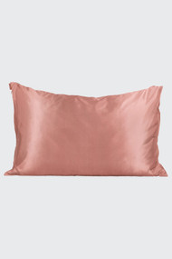 Kitsch Satin Pillow Case in Terracotta