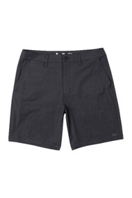 RVCA Back in Hybrid 19" Short in Black