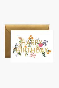 Rifle Paper Co. Wildwood Birthday Card